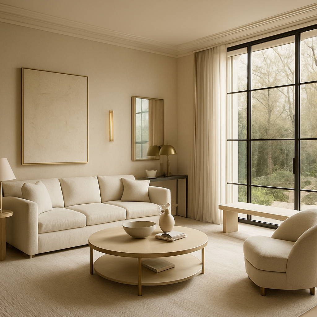Refined modern interior