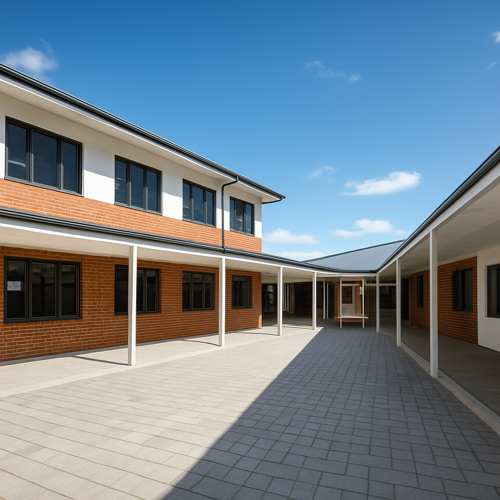 Norton School Block classrooms